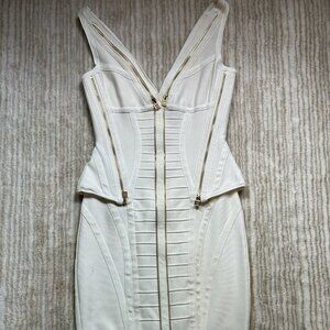 Herve Leger zipper dress Women's XS